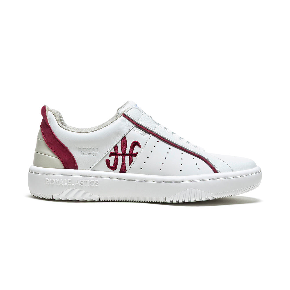 Women's Icon 2.0X White Red Leather Sneakers 906361-001