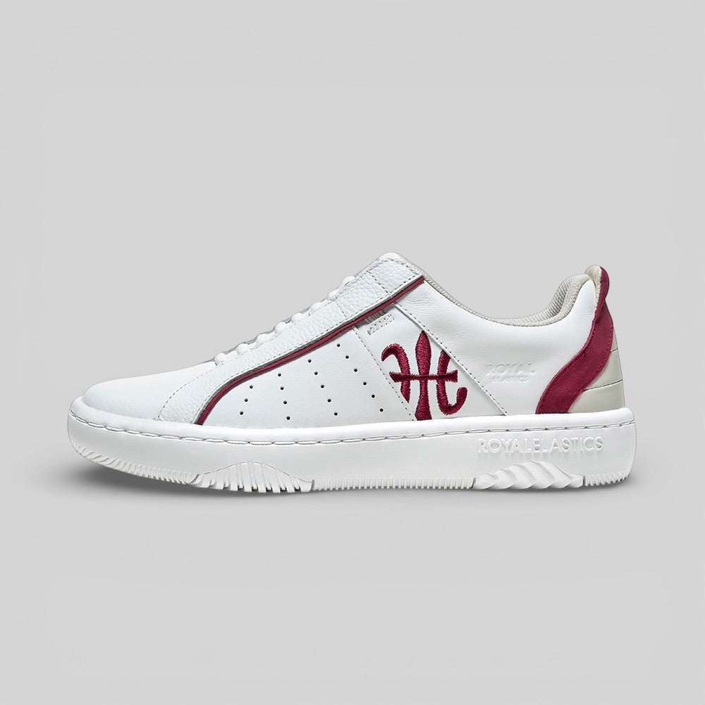 Women's Icon 2.0X White Red Leather Sneakers 906361-001 – ROYAL