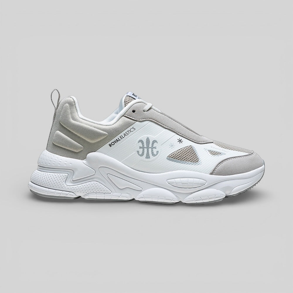 Women's SKY (Star I) White Gray Mesh Sneakers 907361-008