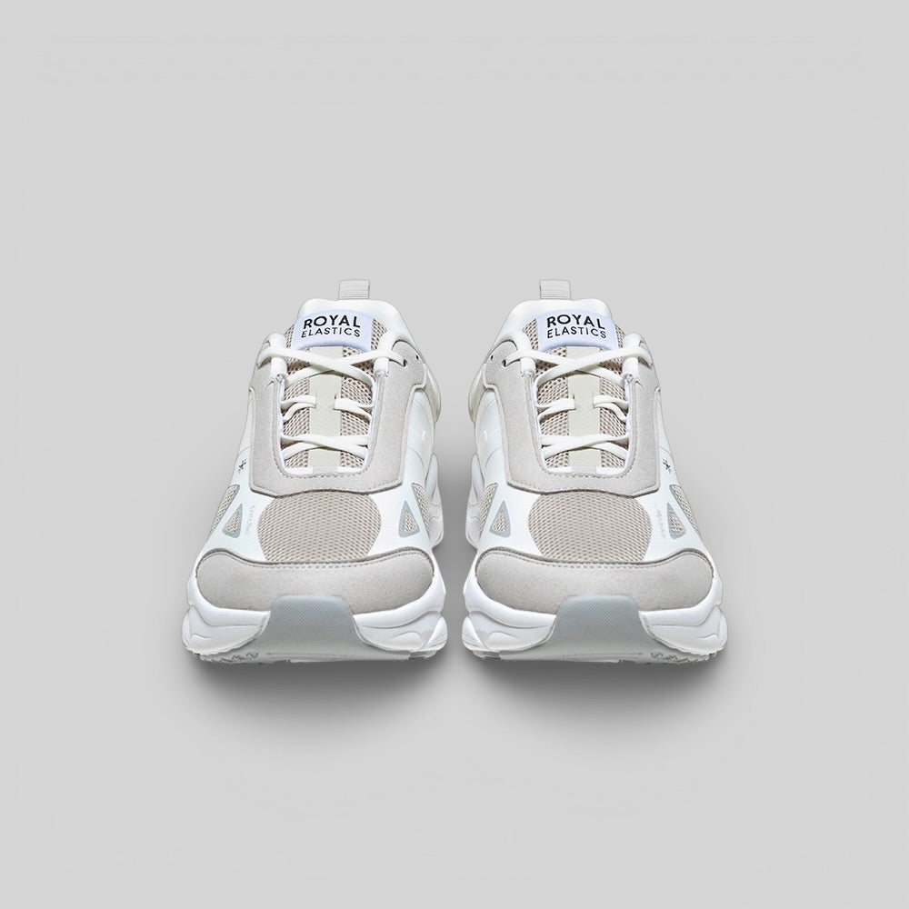 Women's SKY (Star I) White Gray Mesh Sneakers 907361-008-2