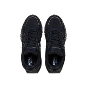 Women's DUNE (Star II) Black Mesh Sneakers 910161-999 - ROYAL ELASTICS