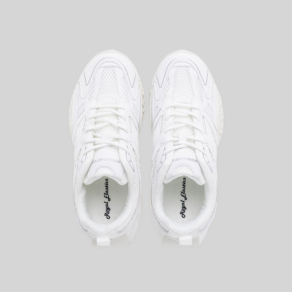 Women's Dune White Mesh Sneakers 910263-000-6