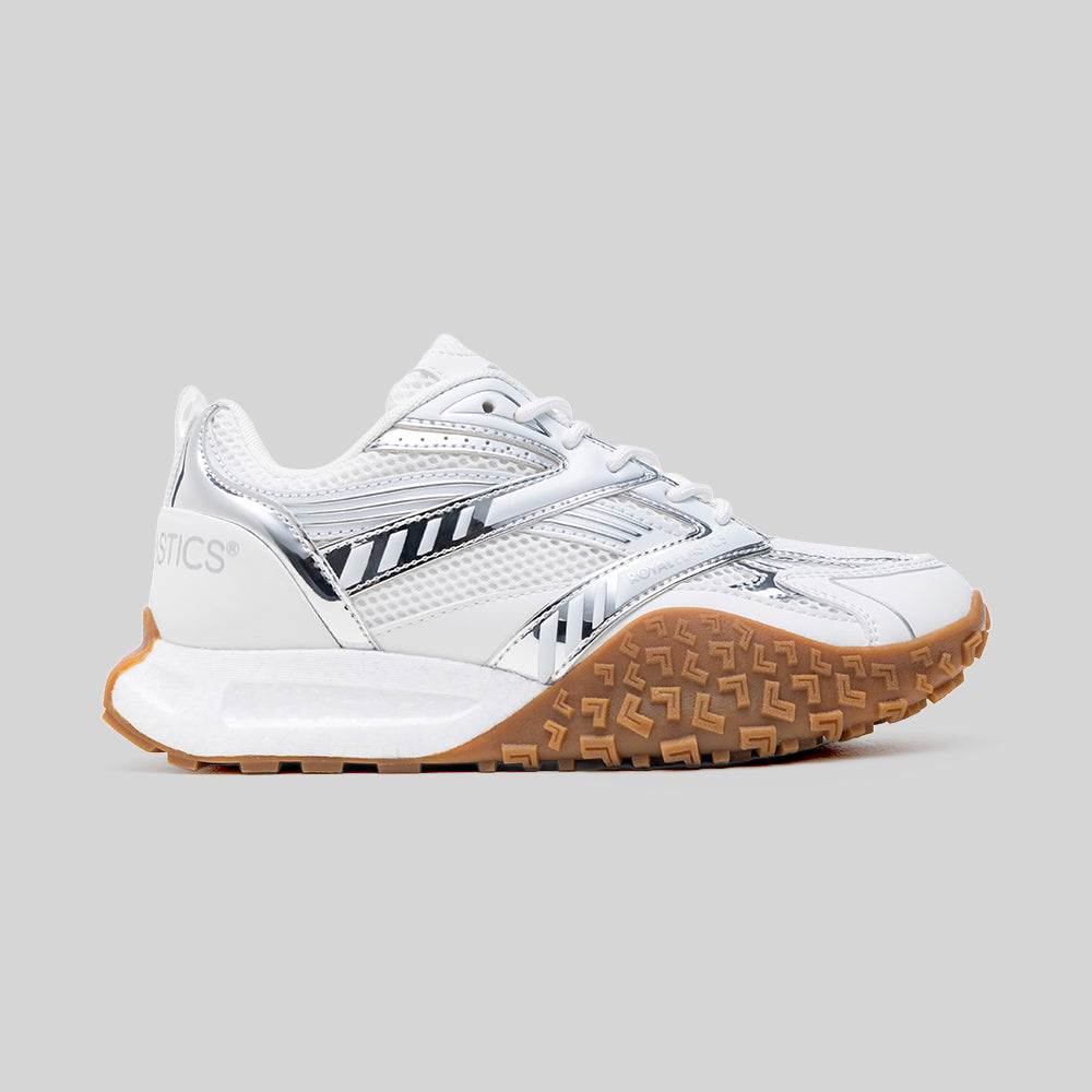 Women's Dune White Silver Sneakers 910263-003