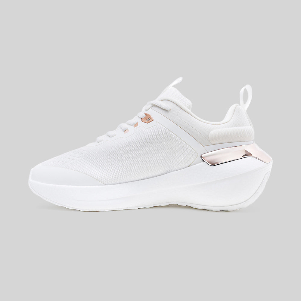 Women's Noah White Rose Gold Mesh Sneakers 910361-007-2
