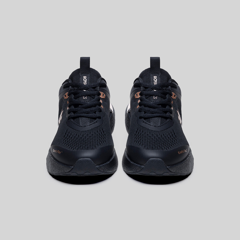 Women's Noah Black Rose Gold Mesh Sneakers 910361-997-3