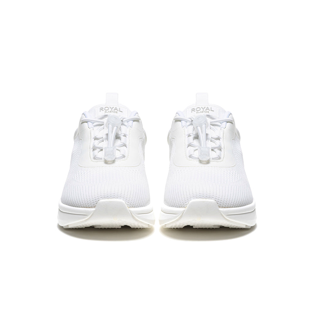Women's Comfy White FlyKnit Sneakers