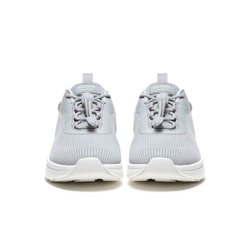 Women's Comfy Light Gray FlyKnit Sneakers
