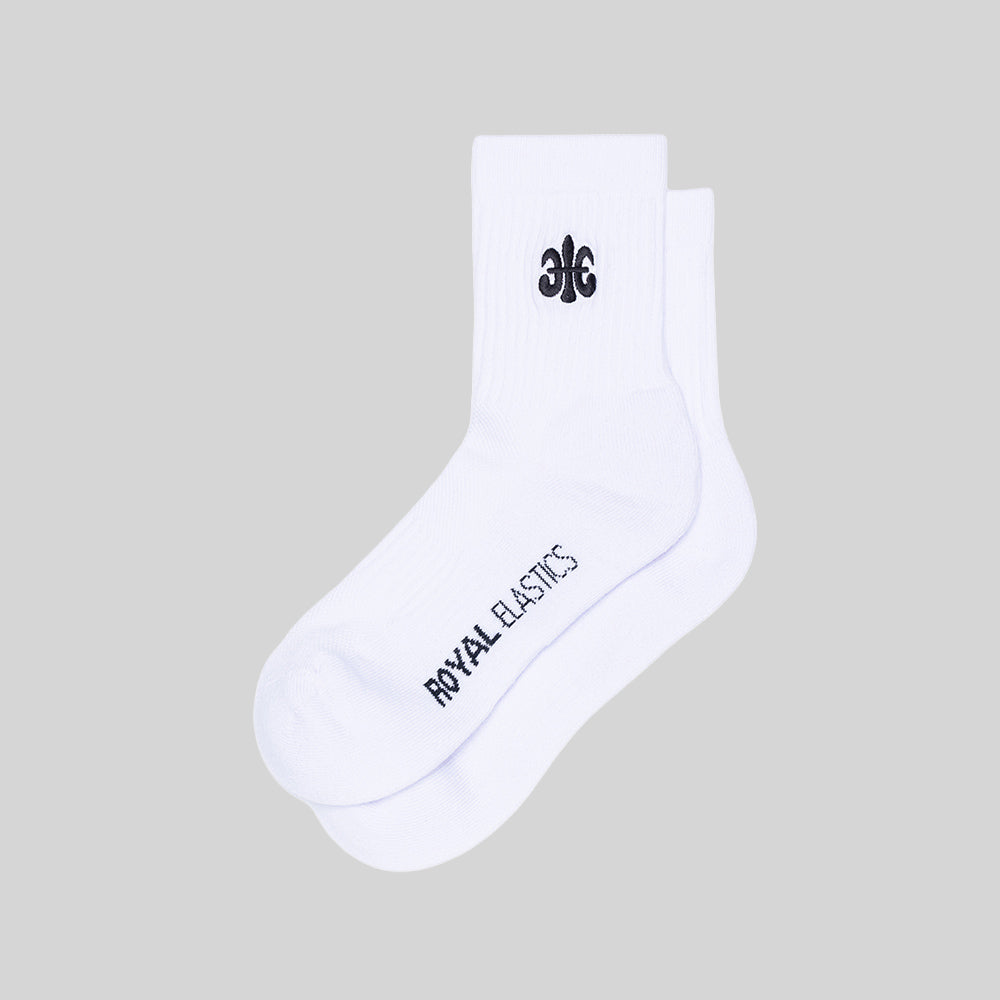 Cotton Crew Socks White F51162-009-1