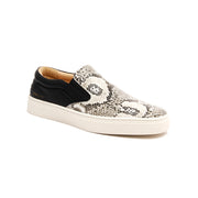 Men's Ketella Gray Black Leather Loafers 00383-889 - ROYAL ELASTICS