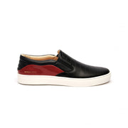 Men's Ketella Black Red Blue Leather Loafers 00384-951 - ROYAL ELASTICS