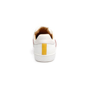 Women's Duke Straight White Red Leather Sneakers 90584-001 - ROYAL ELASTICS