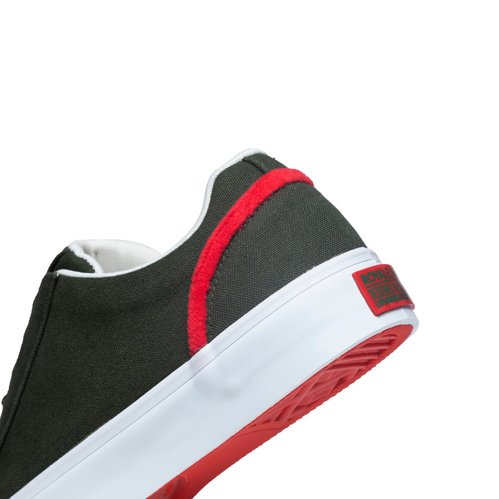 Men's Cruiser Green Nylon Low Tops 00601-441 - ROYAL ELASTICS