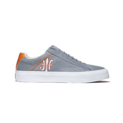 Men's Cruiser White Gray Orange Nylon Low Tops 00801-882 - ROYAL ELASTICS