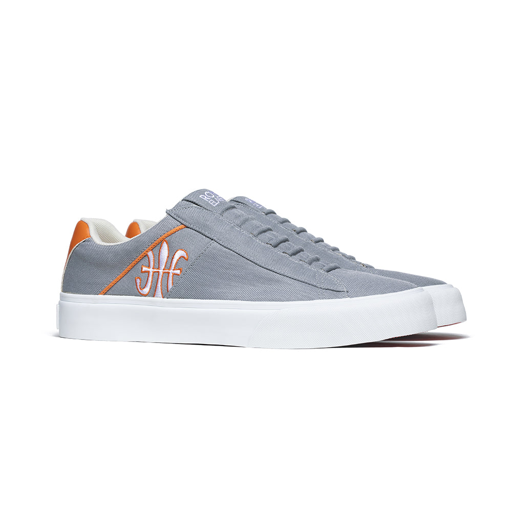 Men's Cruiser White Gray Orange Nylon Low Tops 00801-882 - ROYAL ELASTICS