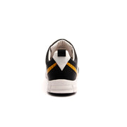 Men's Rider Black Yellow White Leather Sneakers 01183-953 - ROYAL ELASTICS