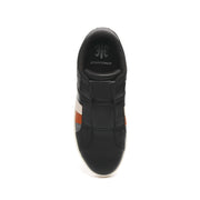 Men's Prince Albert Black Leather Sneakers 01484-987 - ROYAL ELASTICS