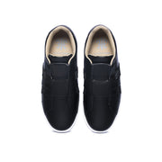 Men's Prince Albert Black Gray White Leather Sneakers 01494-999 - ROYAL ELASTICS