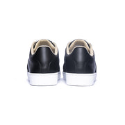 Men's Prince Albert Black Gray White Leather Sneakers 01494-999 - ROYAL ELASTICS