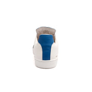 Men's Smooth White Blue Black Leather Low Tops 01583-059 - ROYAL ELASTICS
