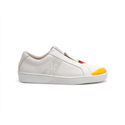 Women's Bishop Bolt White Leather Sneakers 91791-019 - ROYAL ELASTICS
