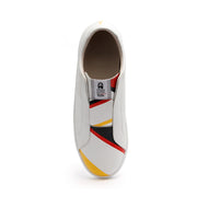 Women's Bishop Bolt White Leather Sneakers 91791-019 - ROYAL ELASTICS