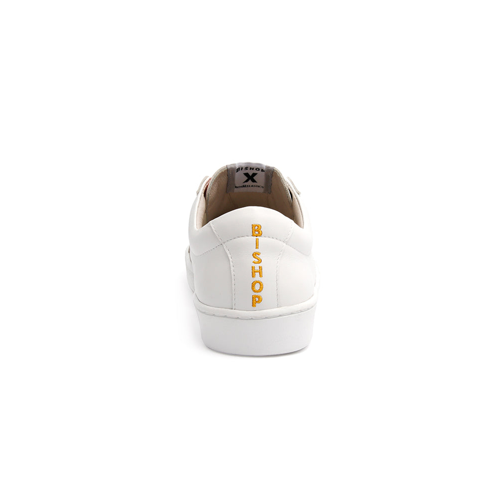 Women's Bishop Bolt White Leather Sneakers 91791-019 - ROYAL ELASTICS