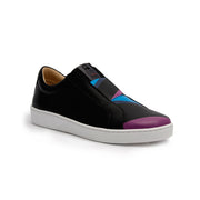Men's Bishop Bolt Black Leather Sneakers 01791-956 - ROYAL ELASTICS