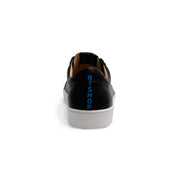 Men's Bishop Bolt Black Leather Sneakers 01791-956 - ROYAL ELASTICS