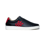 Men's Bishop Hydra Black Red Leather Sneakers 01792-951 - ROYAL ELASTICS