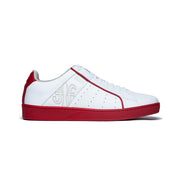 Men's Icon Genesis White Red Leather Sneakers 01901-001 - ROYAL ELASTICS