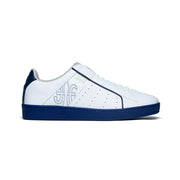 Men's Icon Genesis White Blue Leather Sneakers 01901-005 - ROYAL ELASTICS