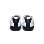 Men's Icon Genesis White Black Leather Sneakers 01901-009 - ROYAL ELASTICS
