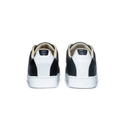 Women's Icon Genesis Black  White Leather Sneakers 91901-990 - ROYAL ELASTICS