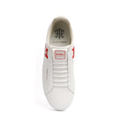 Men's Icon Genesis Chunk White Red Leather Sneakers 01992-013 - ROYAL ELASTICS