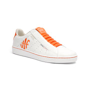 Women's Icon Genesis Color Bar Orange Leather Sneakers 91992-020 - ROYAL ELASTICS