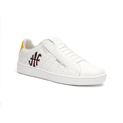 Men's Icon Genesis Crown White Yellow Purple Leather Sneakers 01992-036 - ROYAL ELASTICS