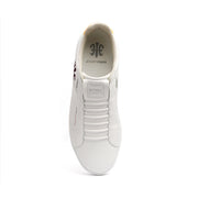 Men's Icon Genesis Crown White Yellow Purple Leather Sneakers 01992-036 - ROYAL ELASTICS