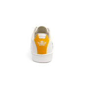Men's Icon Genesis Crown White Yellow Purple Leather Sneakers 01992-036 - ROYAL ELASTICS
