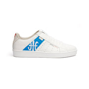 Men's Icon Genesis Chunk White Blue Leather Sneakers 01992-051 - ROYAL ELASTICS