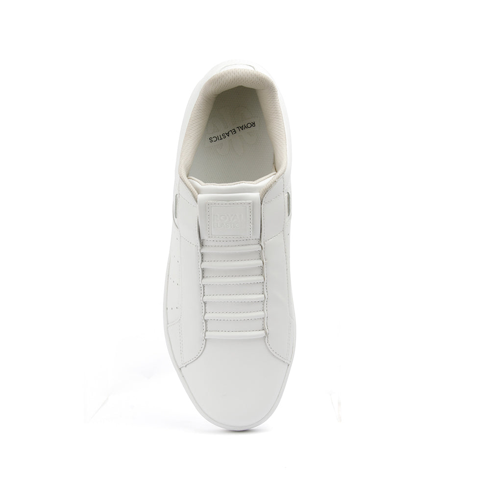Women's Icon Genesis White Leather Sneakers 91994-000 - ROYAL ELASTICS