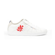 Women's Icon Genesis White Red Leather Sneakers 91994-015 - ROYAL ELASTICS
