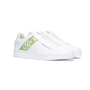 Men's Icon Genesis White Green Leather Sneakers 01994-040 - ROYAL ELASTICS
