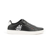 Men's Icon Genesis Black White Leather Sneakers 01994-990 - ROYAL ELASTICS