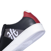 Women's Icon Genesis Black Red White Leather Sneakers 91994-991 - ROYAL ELASTICS