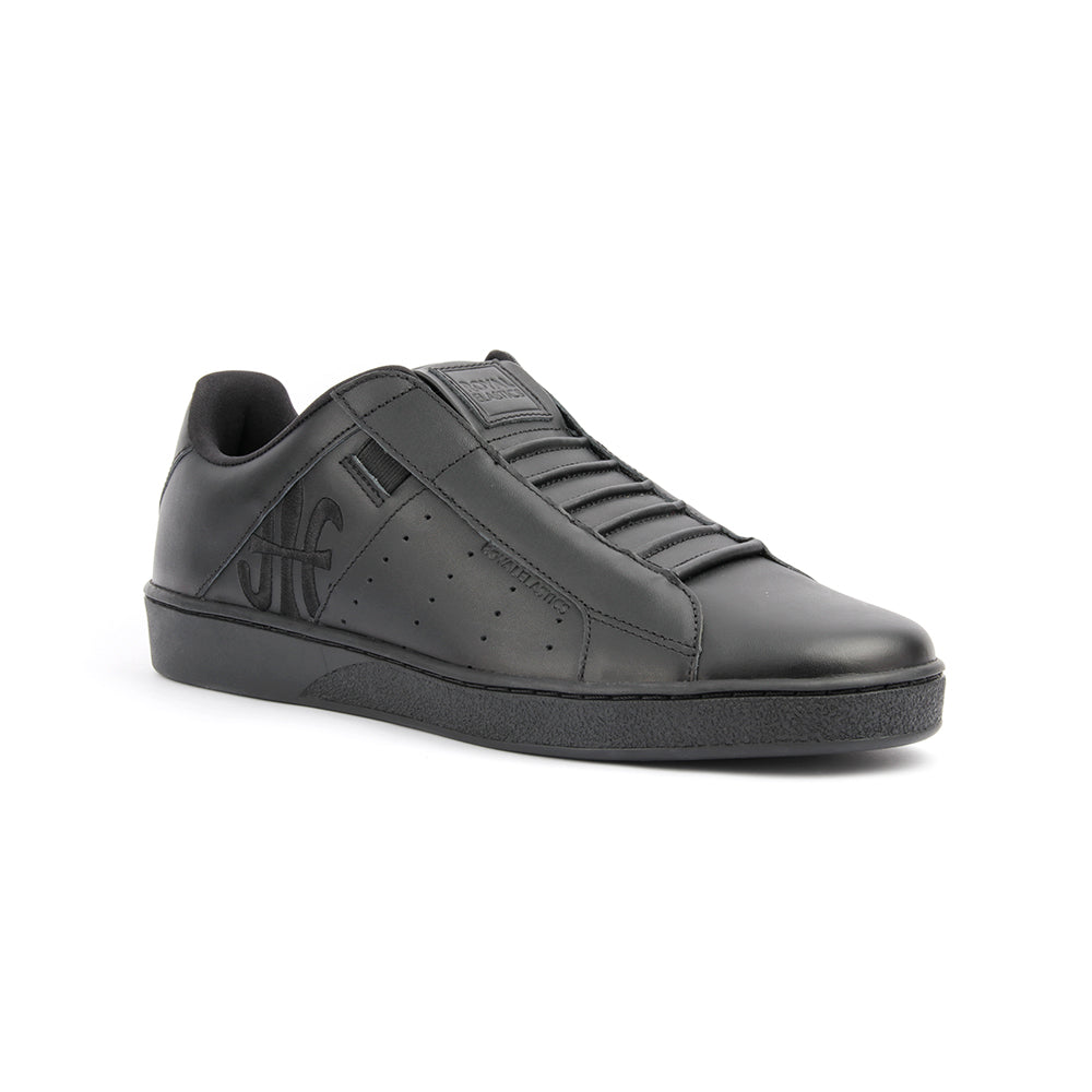 Men's Icon Genesis Black Leather Sneakers 01994-999 - ROYAL ELASTICS