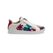 Men's Icon Manhood Camouflage Red Blue Green Leather Sneakers 02091-145 - ROYAL ELASTICS
