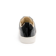 Women's Icon Manhood Black White Leather Sneakers 92091-998 - ROYAL ELASTICS