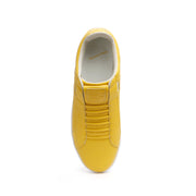 Men's Icon Classic Yellow White Leather Sneakers 02092-333 - ROYAL ELASTICS