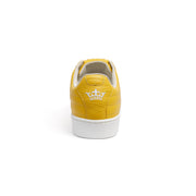 Men's Icon Classic Yellow White Leather Sneakers 02092-333 - ROYAL ELASTICS