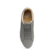 Men's Icon Classic Gray White Leather Sneakers 02092-880 - ROYAL ELASTICS